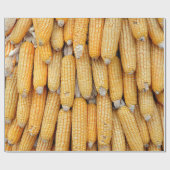 Getrockneter Mais, der gestapelt wurde. Geschenkpapier (Flach)