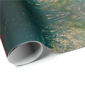 Getrocknetes Herz-Umschlagpapier von HAS Juwelen Geschenkpapier (Rolleneckpunkt)