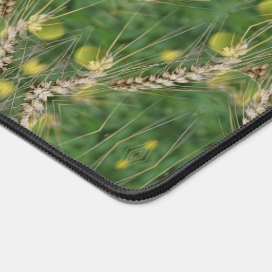 Getrocknetes Sommergras Abstrakt Schreibtischunterlage (Ecke)