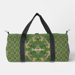 Getrocknetes Sommergras Naturkunst Personalisiert Duffle Bag