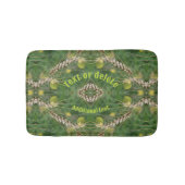 Getrocknetes Sommergras Personalisiert Badematte (Vorderseite)