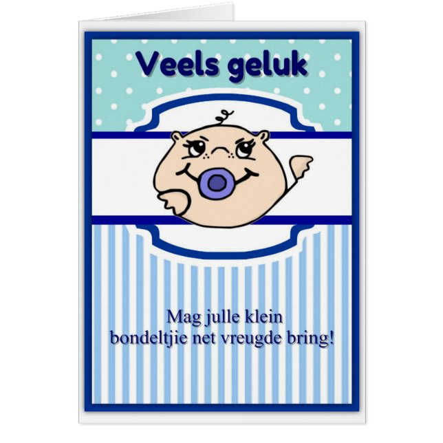 Getroffenes Veels geluk die bondeltjie vreugde (Vorne)