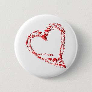 getropftes Herz Button