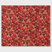 Getrotteter Roter Chili Südwest Geschmacksverpacku Geschenkpapier (Flach)