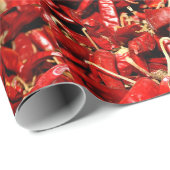 Getrotteter Roter Chili Südwest Geschmacksverpacku Geschenkpapier (Rolleneckpunkt)