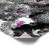 getrübte Bilder Poster (Ecke)