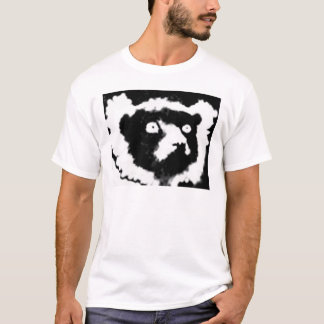 Getrumpfter Lemur einfach T-Shirt