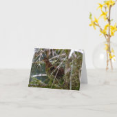 Getrumpftes Waldhuhn 02 Karte (Gelbe Blume)