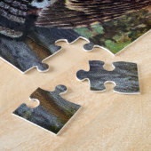 Getrumpftes Waldhuhn im Wald Puzzle (Seite)