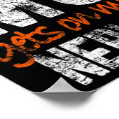 Gets on My Nerves - Multiple Sklerose Awareness T Poster (Ecke)