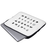 GetSaga Laptopschutzhülle (Vorne Knopf)