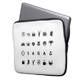 GetSaga Laptopschutzhülle (Vorderseite Links)