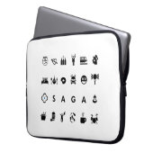 GetSaga Laptopschutzhülle (Vorderseite Links)