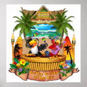 GETTIN' FREAKY IM TIKI POSTER (Vorne)