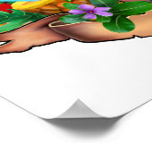 GETTIN' FREAKY IM TIKI POSTER (Ecke)