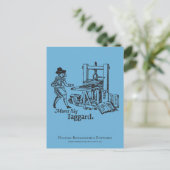 Gettin' Frisket Postcard Postkarte (Stehend Vorderseite)