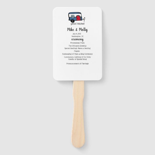 Gettin' Hitched Camper Fächer (Vorderseite)