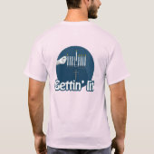 GETTIN LIT HANUKKAH T-Shirt (Rückseite)