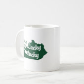 Gettin' Lucky in Kentucky Kaffeetasse (Vorderseite Links)