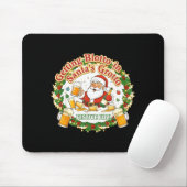 Getting Blotto In Santa's Grotto Drunk Friends Nig Mousepad (Mit Mouse)