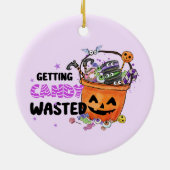 Getting Candy Wasted Keramik Ornament (Hinten)