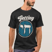 Getting Chai Hanukkah Jewish Hebrew Judaism Symbol T-Shirt (Vorderseite)