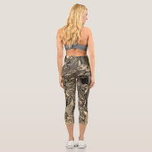 Getting Foxy Sepia Tone Capri Leggings (Rückseite)