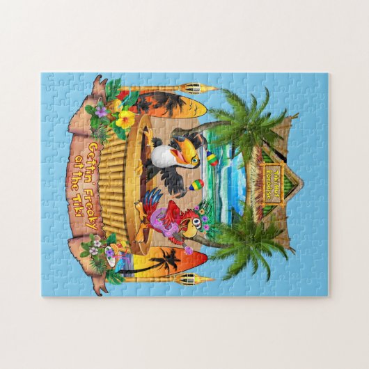 GETTING FREAKY AM TIKI PUZZLE (Horizontal)