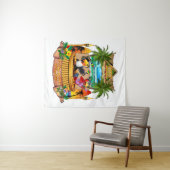 GETTING FREAKY AM TIKI WANDTEPPICH (Beispiel (Horizontal))