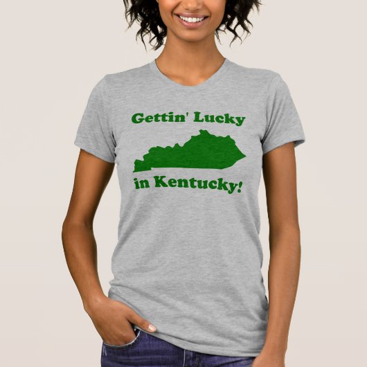 Getting glücklich in Kentucky T-Shirt (Vorderseite)