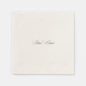 Getting Hitched Cocktail Napkins Serviette (Vorderseite)