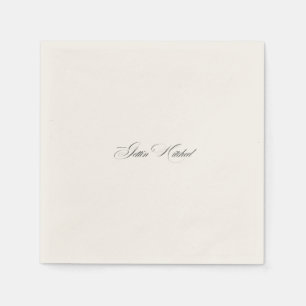 Getting Hitched Cocktail Napkins Serviette