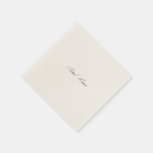 Getting Hitched Cocktail Napkins Serviette (Ecke)