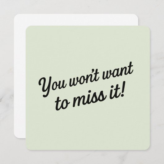 "Getting Hitched" Wedding Elopement Enclosure Card (Vorne/Hinten)