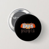 Getting Lit Fall konzentrierte Kerzen Pumpkin Gewü Button (Vorne & Hinten)