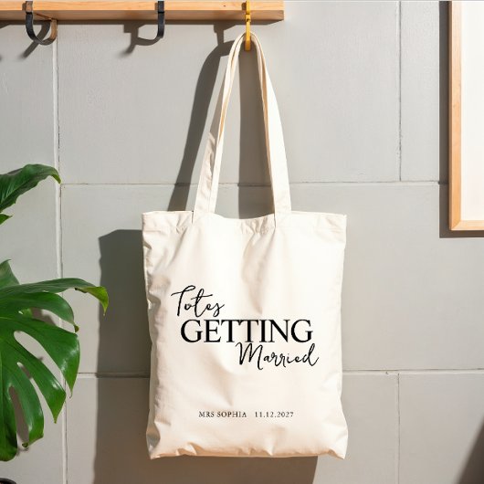 Getting Married Bride To Be Gifts | Bride Name Tragetasche