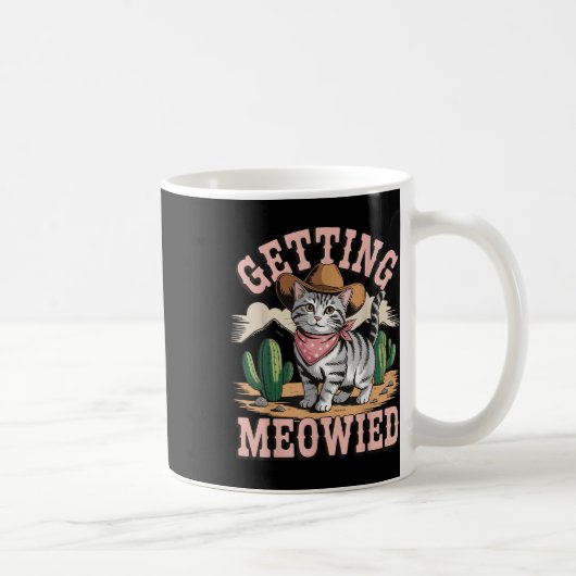 Getting Meowied Bachelorette _2 Kaffeetasse (Rechts)