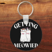 Getting Meowied Bride 1 Schlüsselanhänger (Vorderseite)