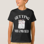 Getting Meowied Bride T-Shirt<br><div class="desc">Getting Meowied Bride</div>