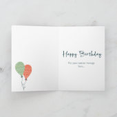 Getting Old Funny & Sarcastic Funny Birthday Karte (Innenseite)