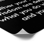 Getting older does not make a person more matur... poster (Ecke)