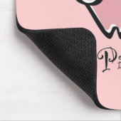 Getting Piggy mit ihm Mousepad (Ecke)