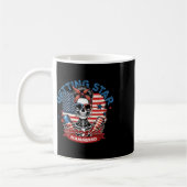 Getting Star Spangled Hammered American Skeleton 4 Kaffeetasse (Links)