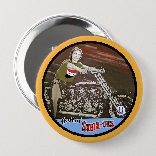 Getting Syrien-ous Button (Vorne & Hinten)