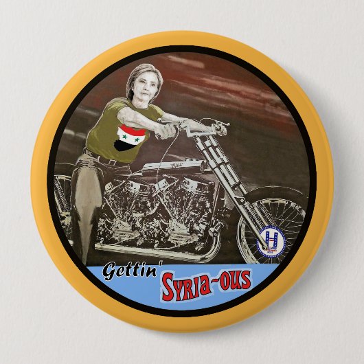 Getting Syrien-ous Button (Vorderseite)