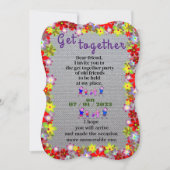 Getting Together Einladung (Vorderseite)