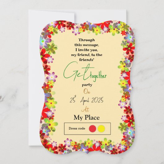 Getting Together Einladung (Vorderseite)