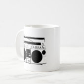 Getto-Bläser Kaffeetasse (Vorderseite Links)