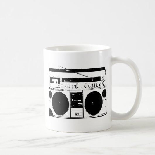 Getto-Bläser Kaffeetasse (Rechts)