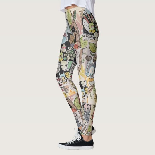 Getto-Bläser-Leggings Leggings (Links)